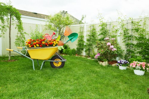 Outdoor gardening payment and scheduling terms