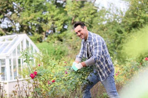 Hardscaping and planting features in a Footscray garden design